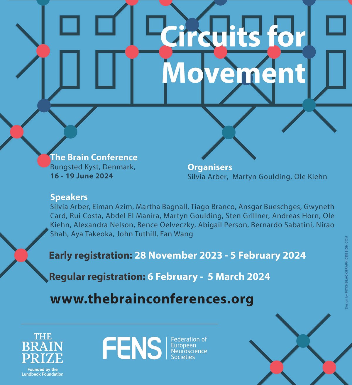 The Brain Conference Circuits for Movement, Event Dates 16—19 Jun 2024